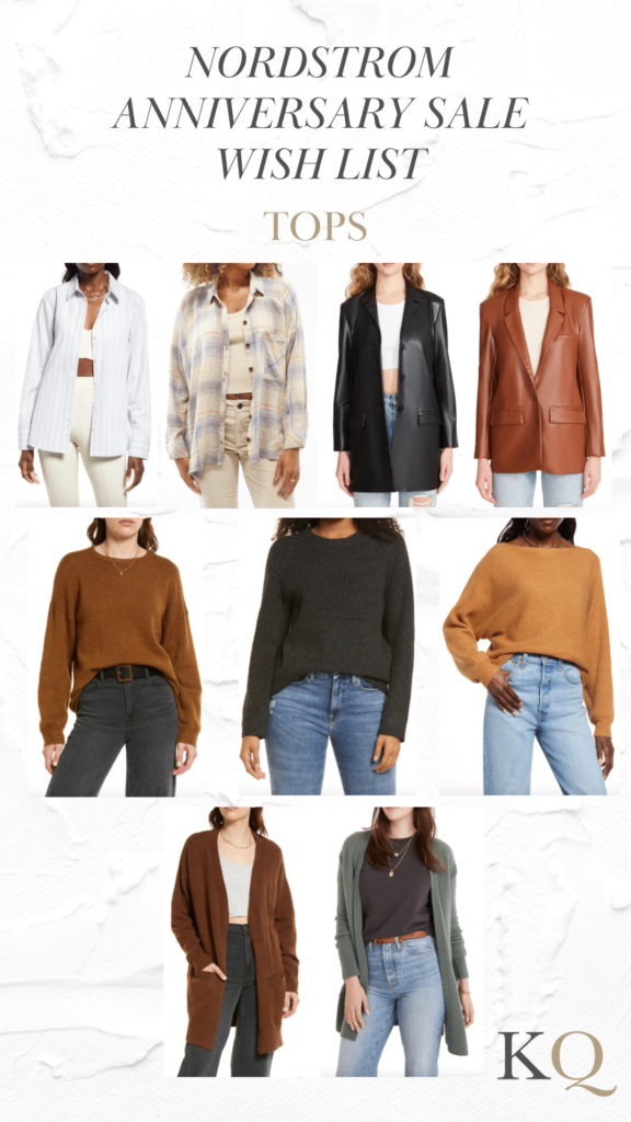 Nordstrom Anniversary Sale Wish List: Tops